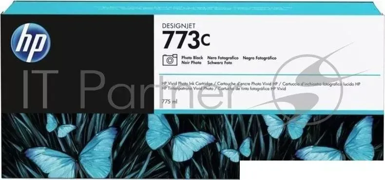 Картридж струйный HP 773C (C1Q43A) фото черный для HP Designjet Z6600/Z6800 (775мл) Hewlett-Packard HP HP