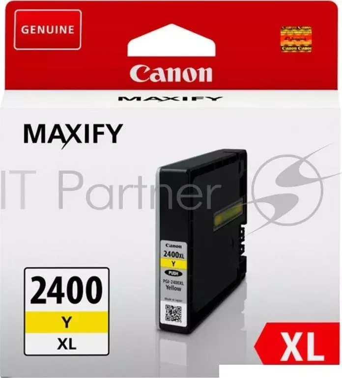 Картридж струйный CANON PGI-2400XL Y Yellow желтый, 1500 стр., для MAXIFY iB4040/МВ5040/МВ5340 CANON Y