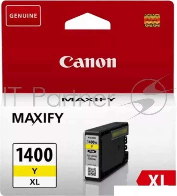 Картридж струйный CANON PGI-1400XL Y Yellow желтый, 900 стр., для MAXIFY МВ2040/МВ2340 CANON Y