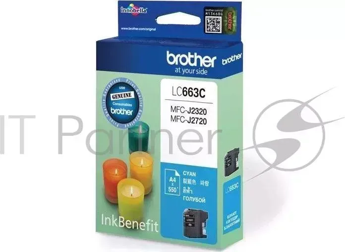 Картридж BROTHER LC663C