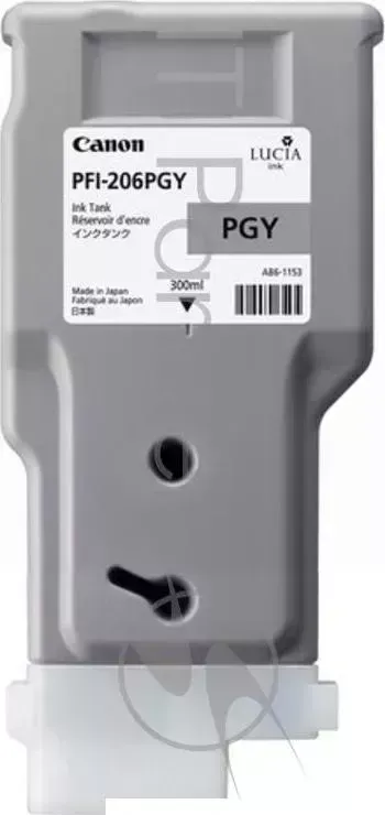 Картридж струйный CANON PFI-206 PGY фото серый для iPF6400/6450 (5313B001)