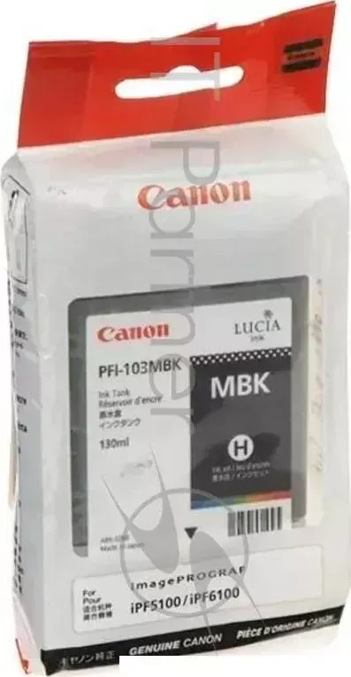 Картридж струйный CANON PFI 103 MBK 2211B001 черный матовый для iPF5100, iPF6100