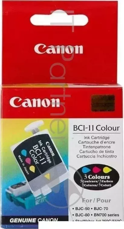 Картридж CANON BCI-11 color (BJC-50/70-80) 3шт/уп