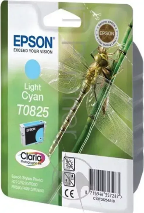 Картридж струйный EPSON C13T11254A10/C13T08254 светло голубой для