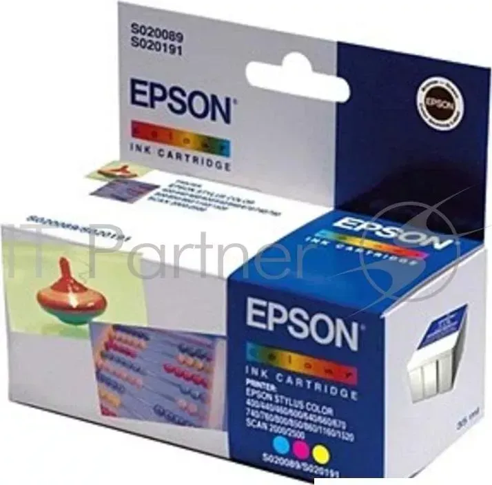 Картридж струйный EPSON C13T052040 многоцветный для