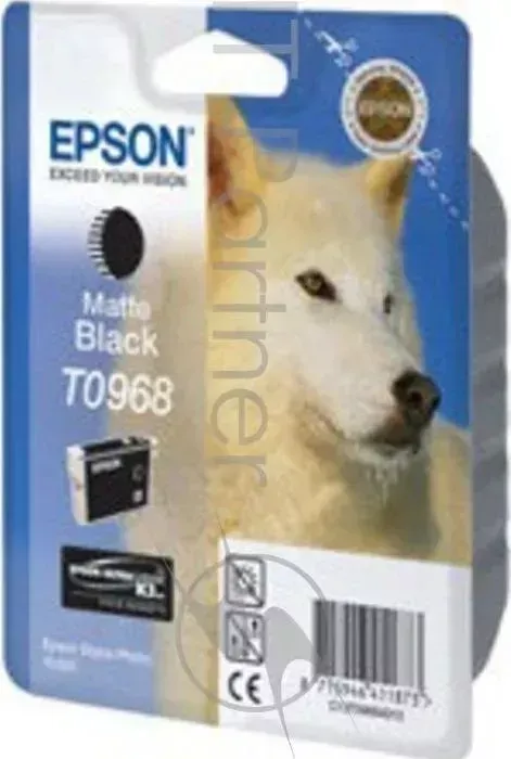 Картридж струйный EPSON T0968 C13T09684010 черный матовый для