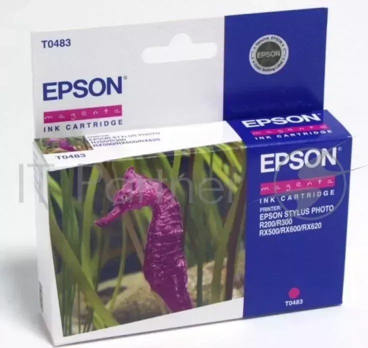 Картридж струйный EPSON C13T048340 пурпурный для