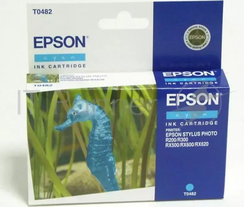 Картридж струйный EPSON C13T048240 голубой для