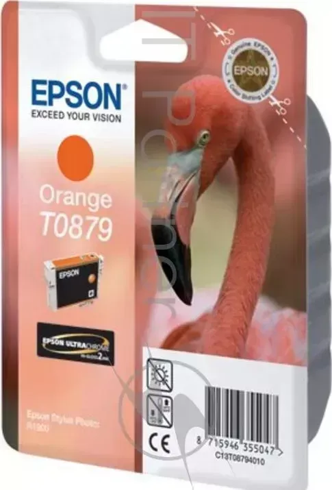 Картридж струйный EPSON C13T08794010 оранжевый для