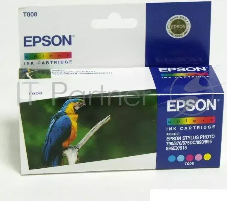 Картридж струйный EPSON C13T008401 цветной для Stylus Photo 870