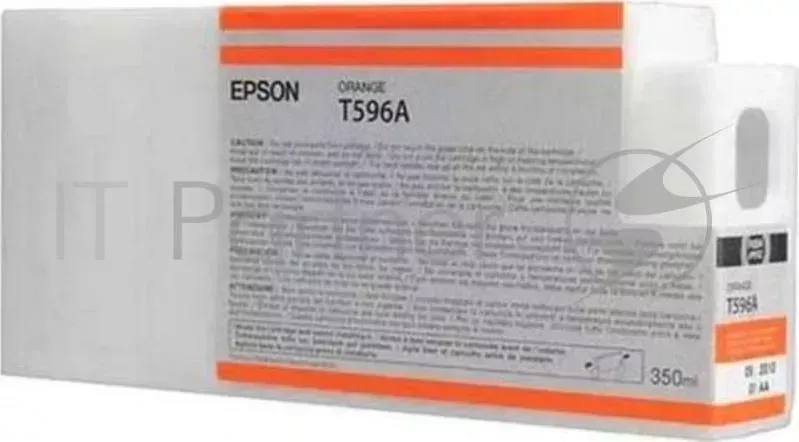 Картридж струйный EPSON C13T596A00 оранжевый для