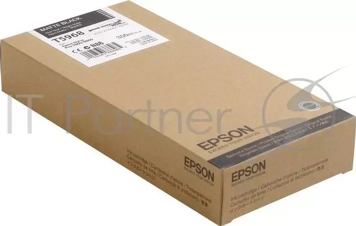 Картридж струйный EPSON C13T596800 черный матовый для