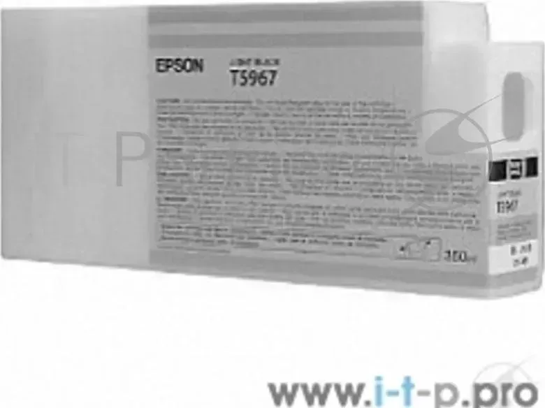 Картридж струйный EPSON C13T596700 светло ч рный для