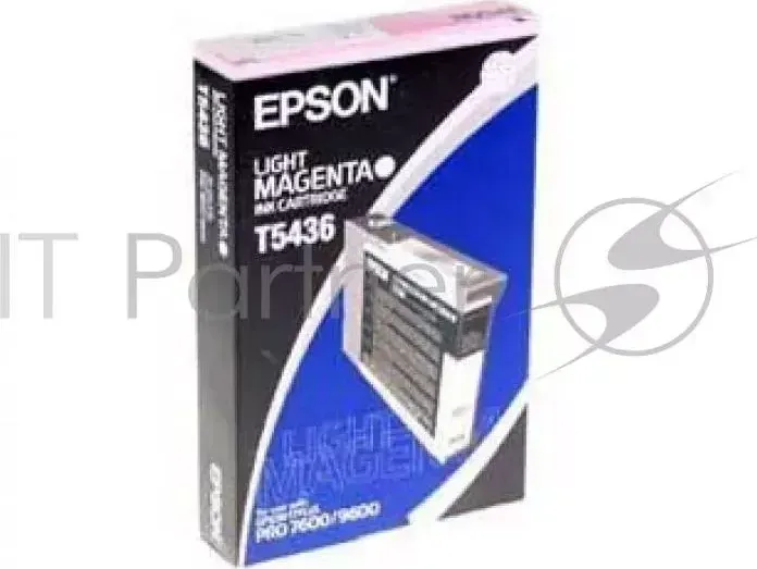 Картридж струйный EPSON C13T543600 светло пурпурный для