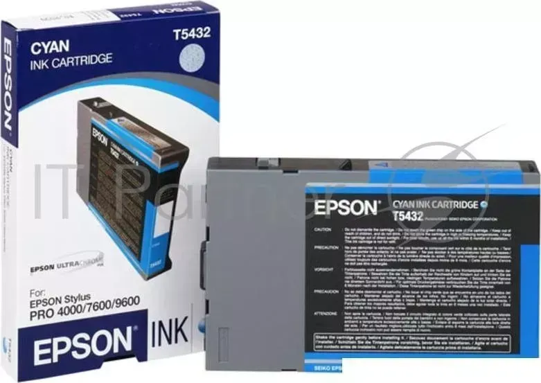 Картридж струйный EPSON C13T543500 светло голубой для