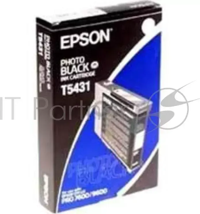 Картридж струйный EPSON C13T543100 черный для