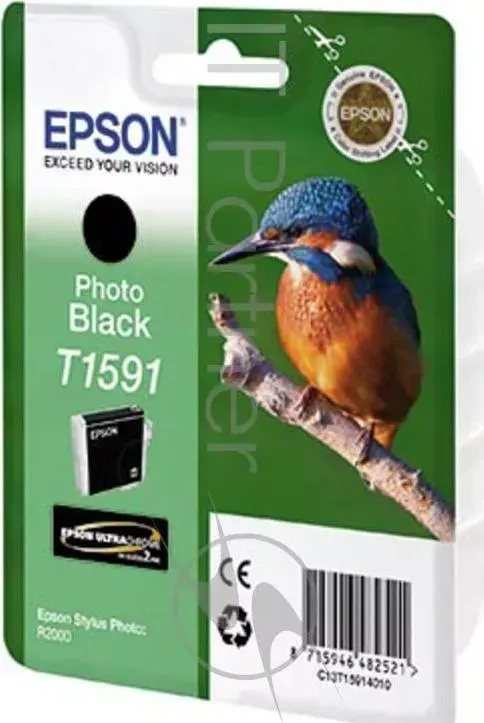 Картридж струйный EPSON C13T15914010 фото черный для