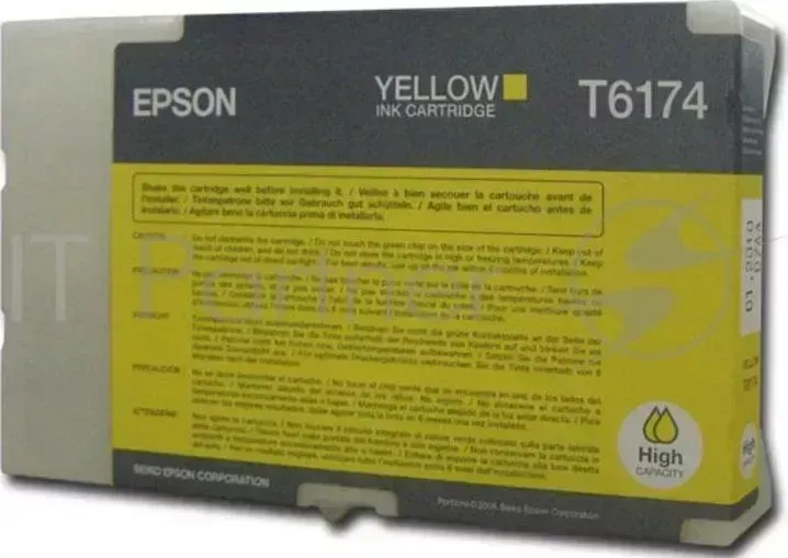 Картридж струйный EPSON C13T617400 yellow для B-300/B-500DN/B-510DN