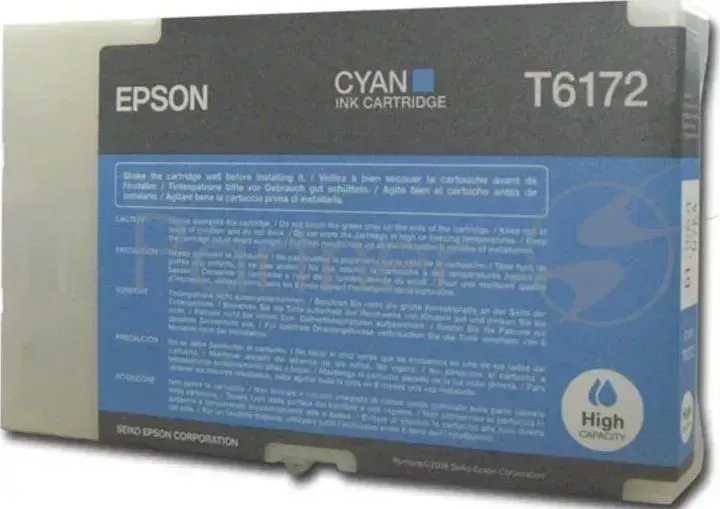 Картридж струйный EPSON C13T617200 cyan для B 300/B 500DN/B 510DN