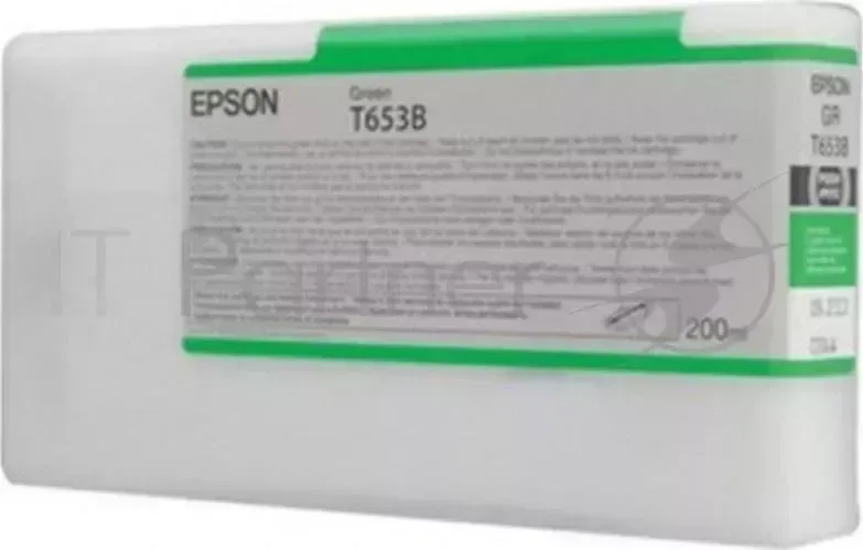 Картридж струйный EPSON C13T653B00 green для Stylus Pro 4900 200ml