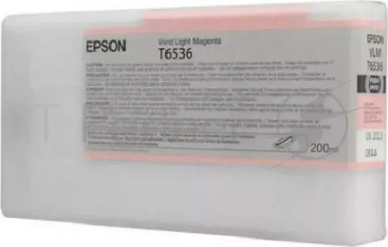 Картридж струйный EPSON C13T653600 lt.magenta для Stylus Pro 4900 (200ml)