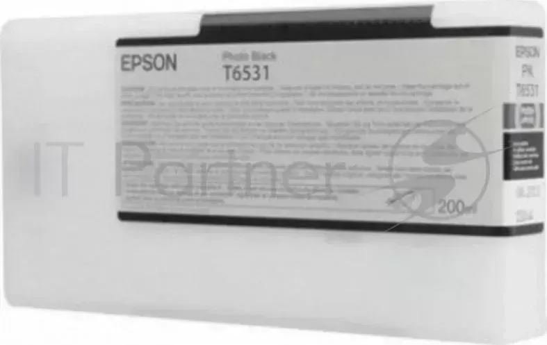 Картридж струйный EPSON C13T653100 photo black для Stylus Pro 4900 200ml