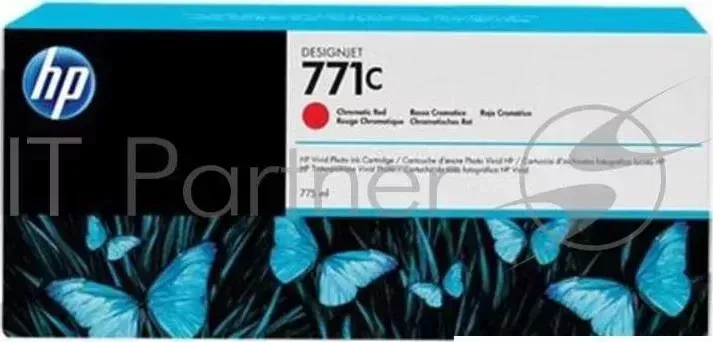Картридж струйный HP 771C B6Y33A пурпурный x3уп. для HP DJ Z6200 (775мл) Hewlett-Packard HP Designjet Printer series 775 мл, 3 шт. в упаковке
