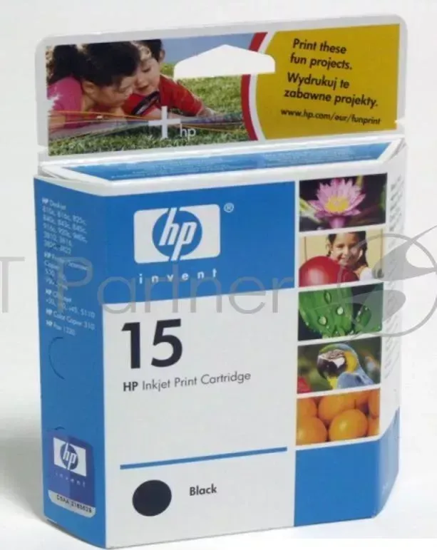 Картридж струйный HP №15 C6615DE черный для HP DJ 840C/3820 (500стр.) Hewlett-Packard HP 15 DJ