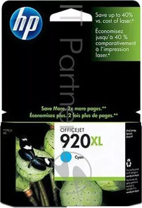 Картридж струйный HP 920XL CD972AE голубой для HP OJ 6000/6500 Hewlett-Packard HP Officejet