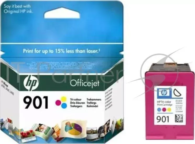 Картридж струйный HP №901 CC656AE многоцветный для HP J4580/4660 (360стр.) Hewlett-Packard HP 901