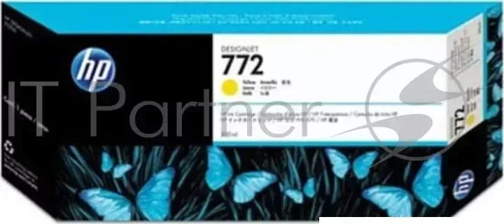 Картридж струйный HP №772 CN630A желтый для HP DJ Z5200 (300мл) Hewlett-Packard HP HP DJ