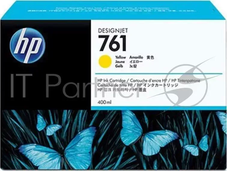 Картридж струйный HP №761 CM992A желтый для HP DJ T7100 Hewlett-Packard HP HP DJ