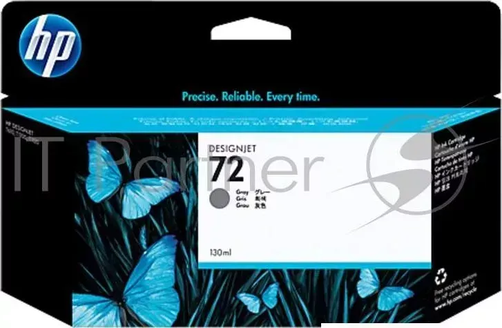 Картридж струйный HP №72 C9374A серый для HP DJ T1100/T610 (130мл) Hewlett-Packard HP 72 Designjet