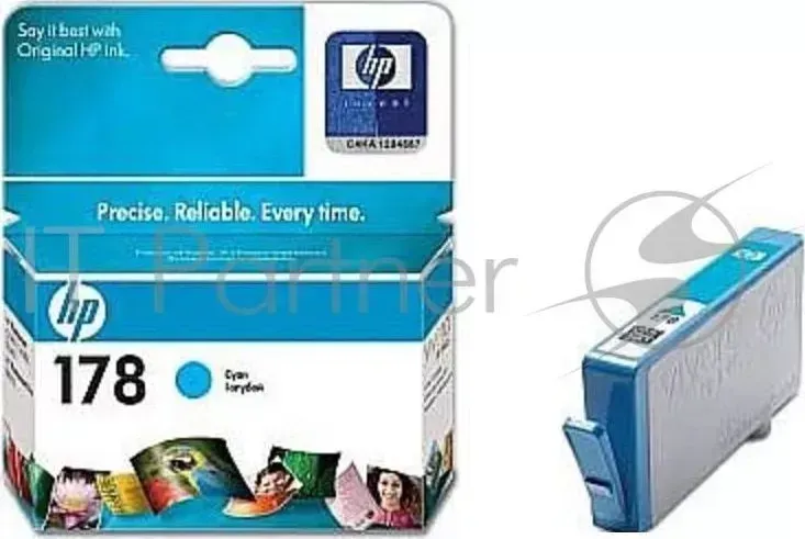 Картридж струйный HP №178 CB318HE голубой для HP C5383/C6383/B8553/D5463 (300стр.) Hewlett-Packard HP 178