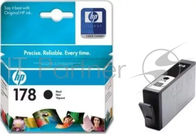 Картридж струйный HP №178 CB316HE черный для HP C5383/C6383/B8553/D5463 (250стр.) Hewlett-Packard HP 178 250стр.