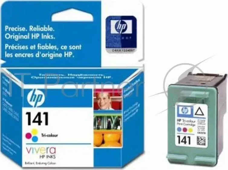 Картридж струйный HP №141 CB337HE многоцветный для HP PS C4283/C5283/D5363/J5783/J6413/D4263 Hewlett-Packard HP 141 Photosmart