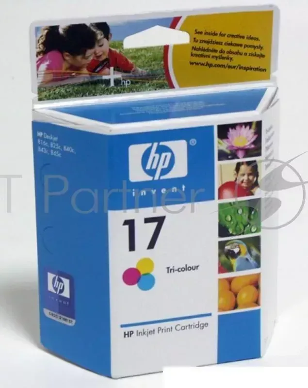 Картридж струйный HP №17 C6625A многоцветный для HP DJ 840C (480стр.) Hewlett-Packard HP color for DJ