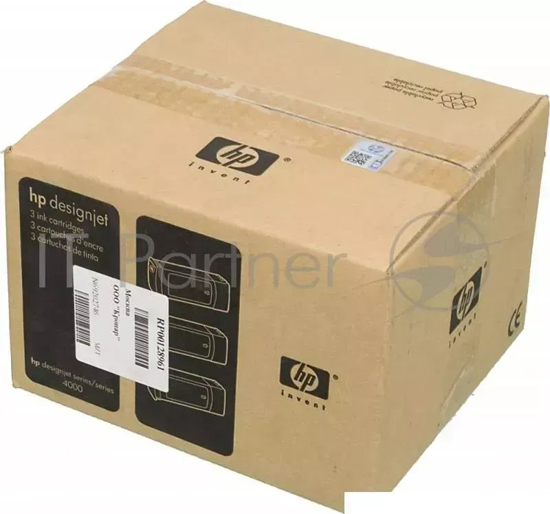 Картридж струйный HP C5085A желтый x3уп. для HP DJ 4000 Hewlett-Packard HP 90 DJ yellow 3 шт