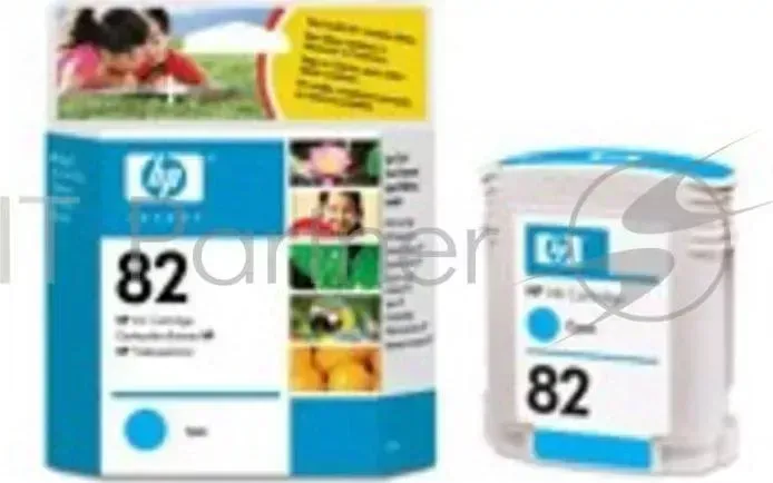 Картридж струйный HP №82 C4911A голубой для HP DJ 500/800 (69мл) Hewlett-Packard HP 82 DJ