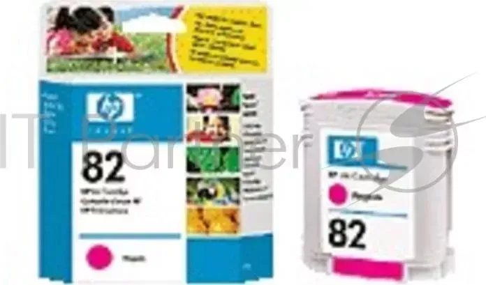 Картридж струйный HP №82 C4912A пурпурный для HP DJ 500/800 (69мл) Hewlett-Packard HP 82 DJ