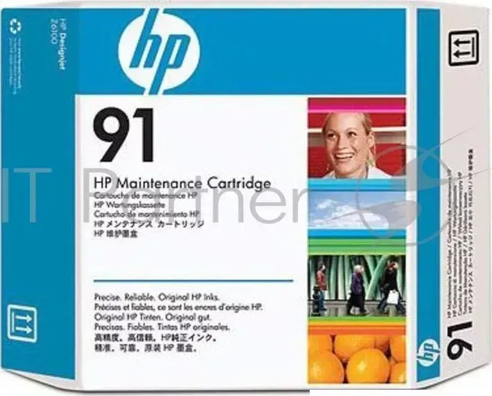 Картридж для обслуживания HP №91 C9518A для HP DJ Z6100 Hewlett-Packard HP 91 тех Designjet