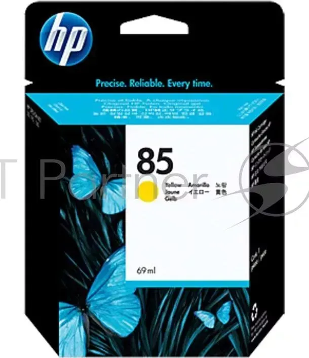 Картридж струйный HP №85 C9427A желтый для HP DJ 30/90/130 (69мл) Hewlett-Packard HP yellow for DJ 30/130
