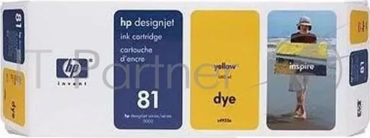Картридж струйный HP №83 C4944A светло-голубой для HP DJ 5000/5500 (680мл) Hewlett-Packard HP cyan light 83 DesignJet 680 мл