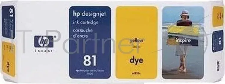 Картридж струйный HP C4933A желтый для HP DJ 5000 Hewlett-Packard HP yellow for DJ