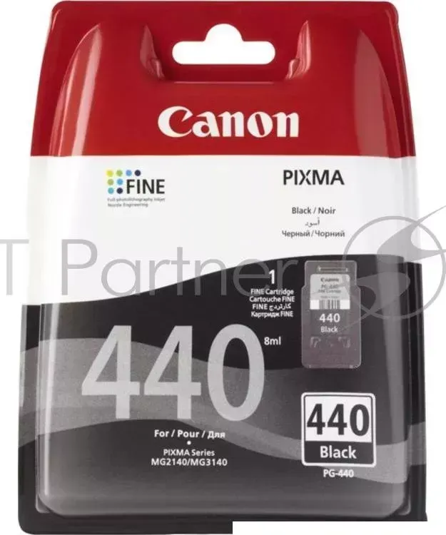 Картридж струйный CANON PG 440 5219B001 черный для