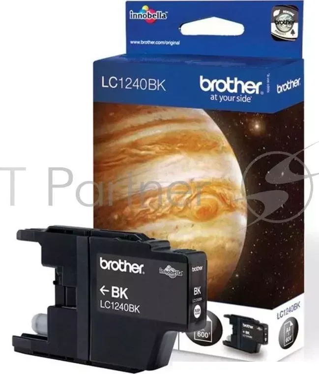 Картридж струйный BROTHER LC1240BK черный для