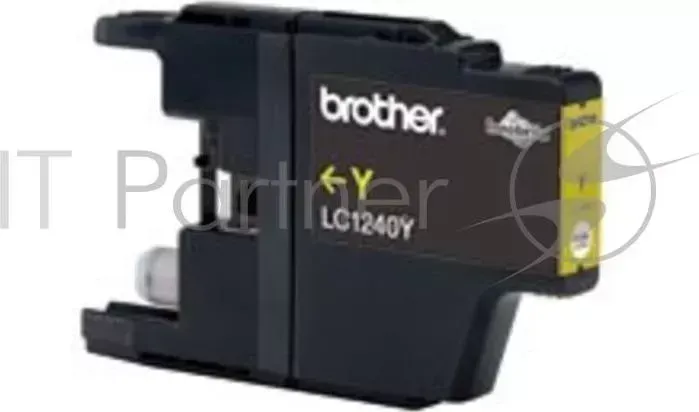 Картридж струйный BROTHER LC1220Y желтый для