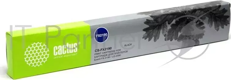 Картридж матричный CACTUS CS FX2190 для Epson FX 2190 / LQ 2090, ресурс 8 000 000 зн, black