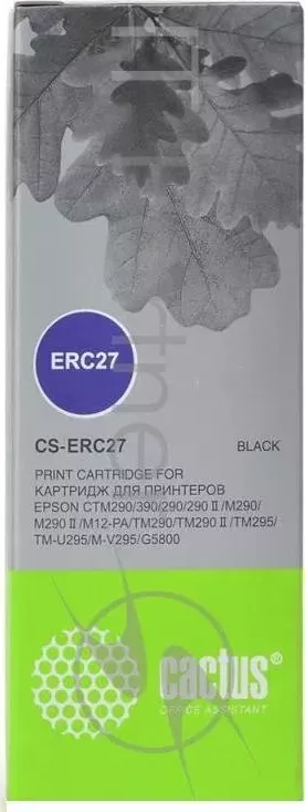 Картридж матричный CACTUS CS ERC27 для Epson ERC 27