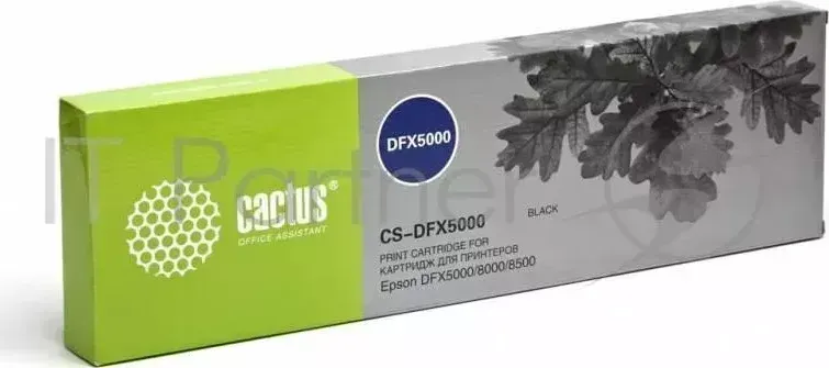 Картридж ленточный CACTUS CS DFX5000 черный для Epson DFX5000 8000 8500 11000000 signs